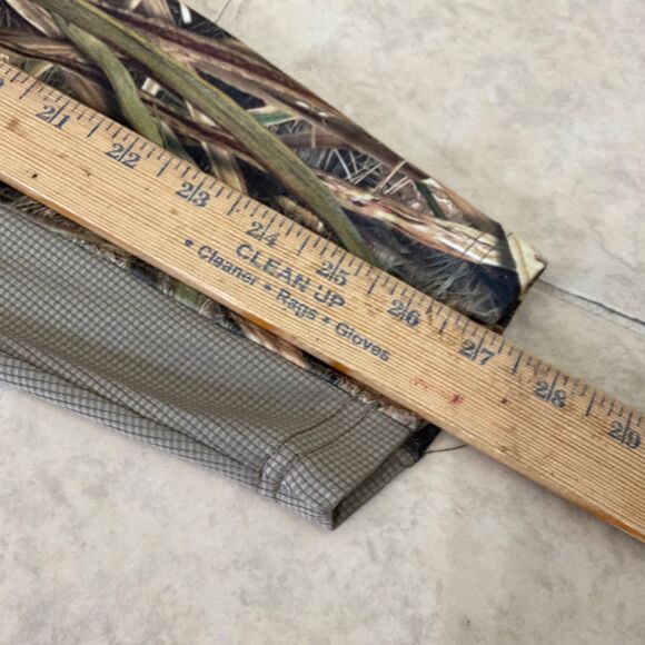 Mossy Oak Blades 1/4 Zip Shirt Men's L Tan Camo Performance Pullover - Picture 9 of 12